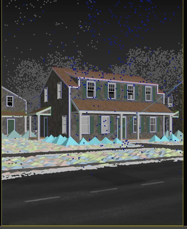 USA Neighbourhood 3D model_6