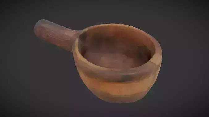 Rustic Wooden Cup