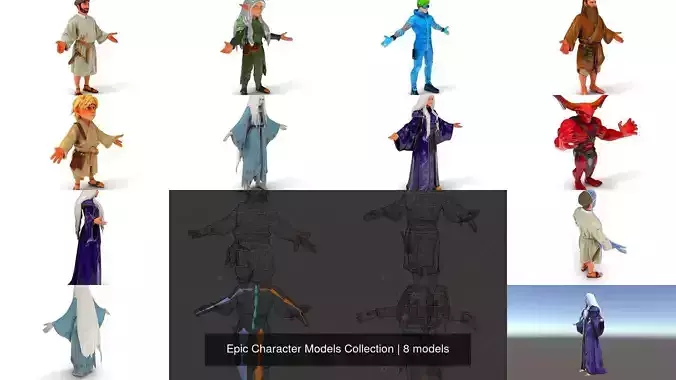 Epic Character Models Collection 