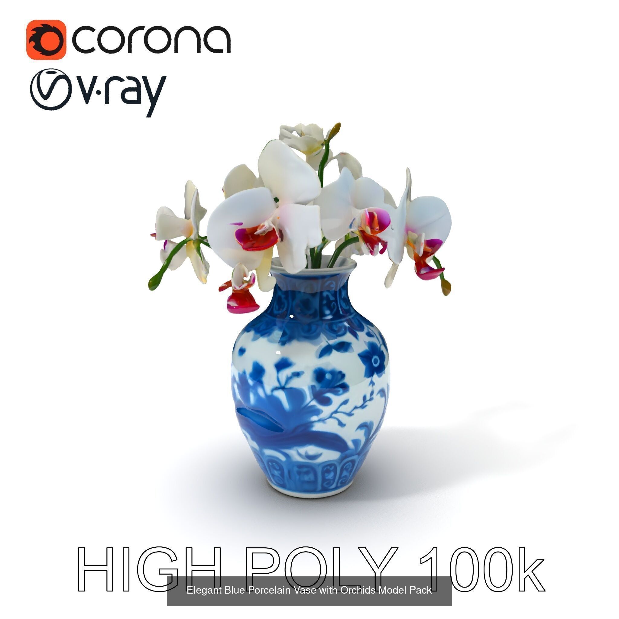 Vibrant Vase 3D Model Pack 3D Model Collection_11