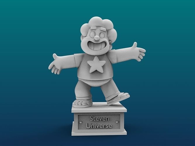 Steven Universe Cartoon Figure Print 3D Printer 3D print model