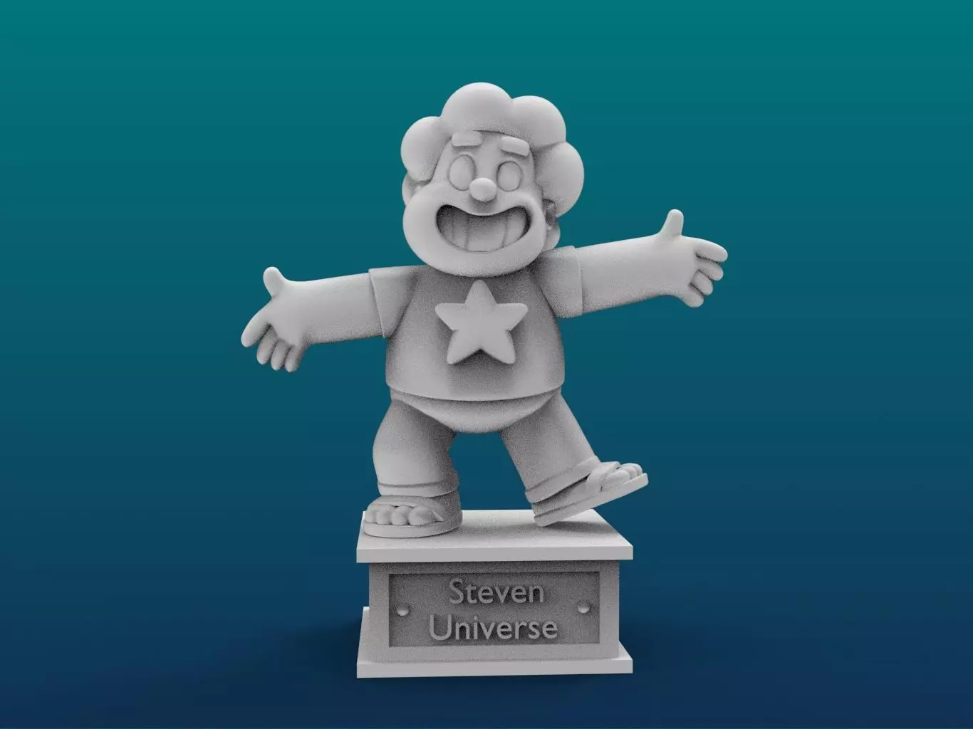 Steven Universe Cartoon Figure Print 3D Printer 3D print model
