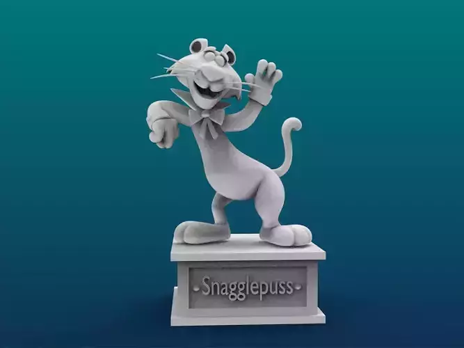 Snagglepuss Cartoon Figure Print 3D Printer