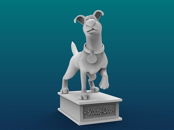 Scooby-Doo Cartoon Figure Print 3D Printer 3D print model