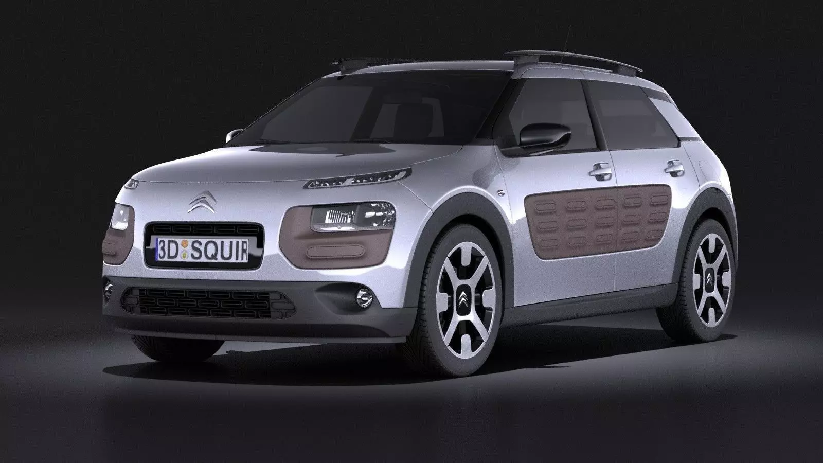Citroen C4 Cactus 2015 VRAY 3D model