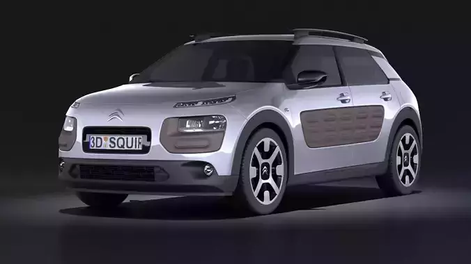 Citroen C4 Cactus 2015 VRAY
