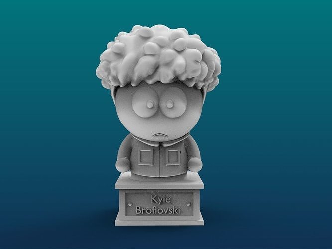 Kyle Broflovski Cartoon Figure Print 3D Printer 3D print model