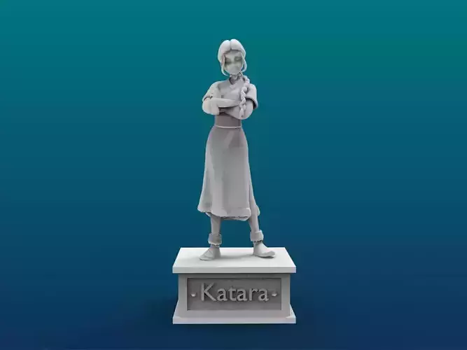 Katara Cartoon Figure Print 3D Printer