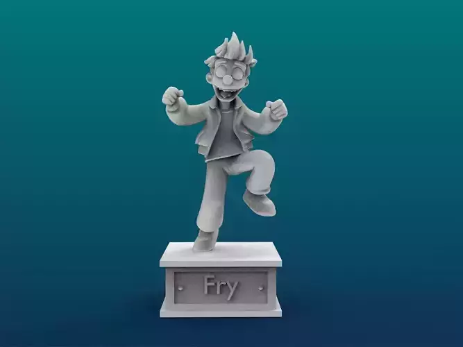 Fry Cartoon Figure Print 3D Printer