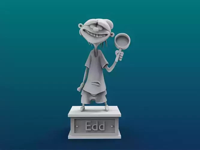 Edd Cartoon Figure Print 3D Printer