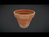 Terracotta Pot 2 Free low-poly 3D model_1