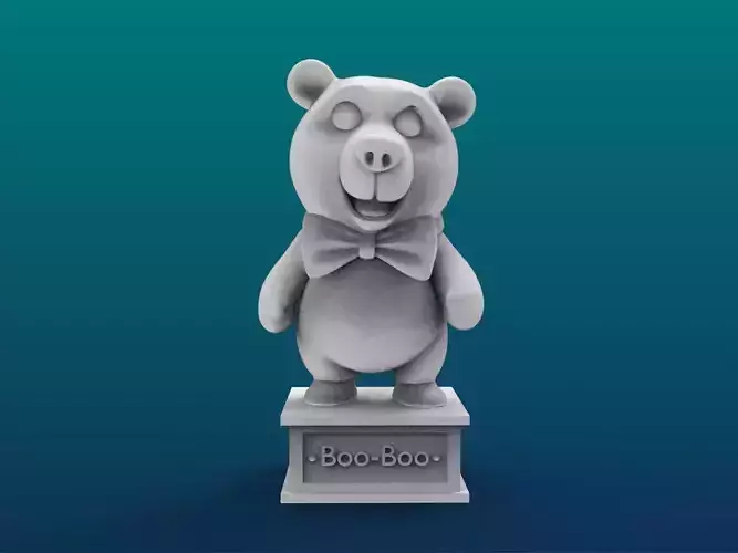 Boo-Boo Cartoon Figure Print 3D Printer