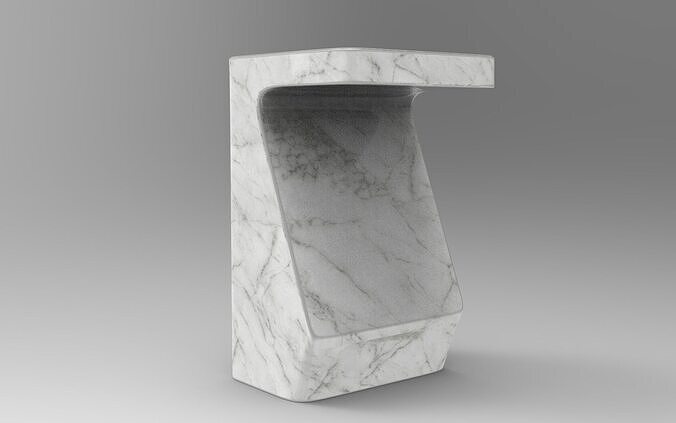 Sioli Table Low-poly 3D model