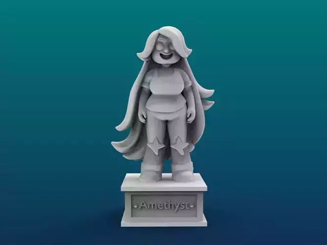 Amethyst Cartoon Figure Print 3D Printer