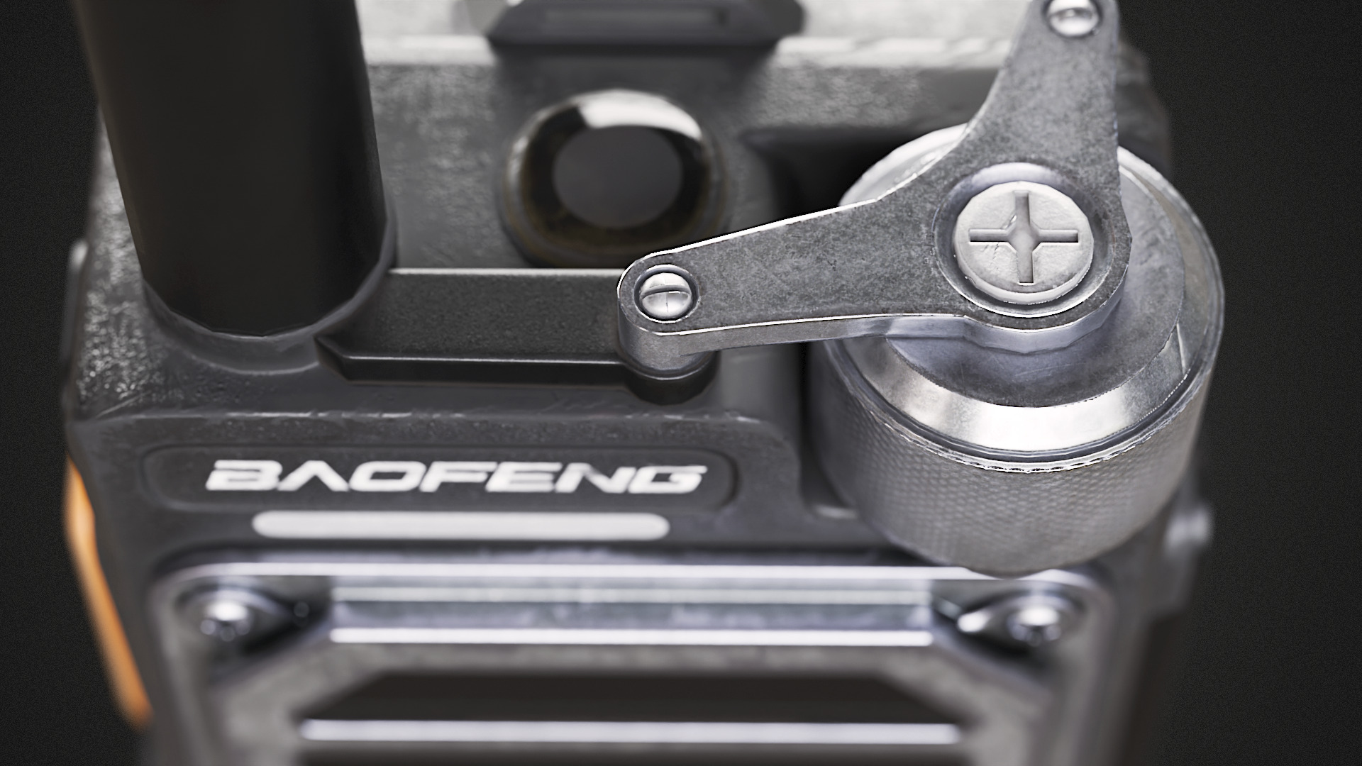 Baofeng UV-25 Max Radio Low-poly 3D model_11