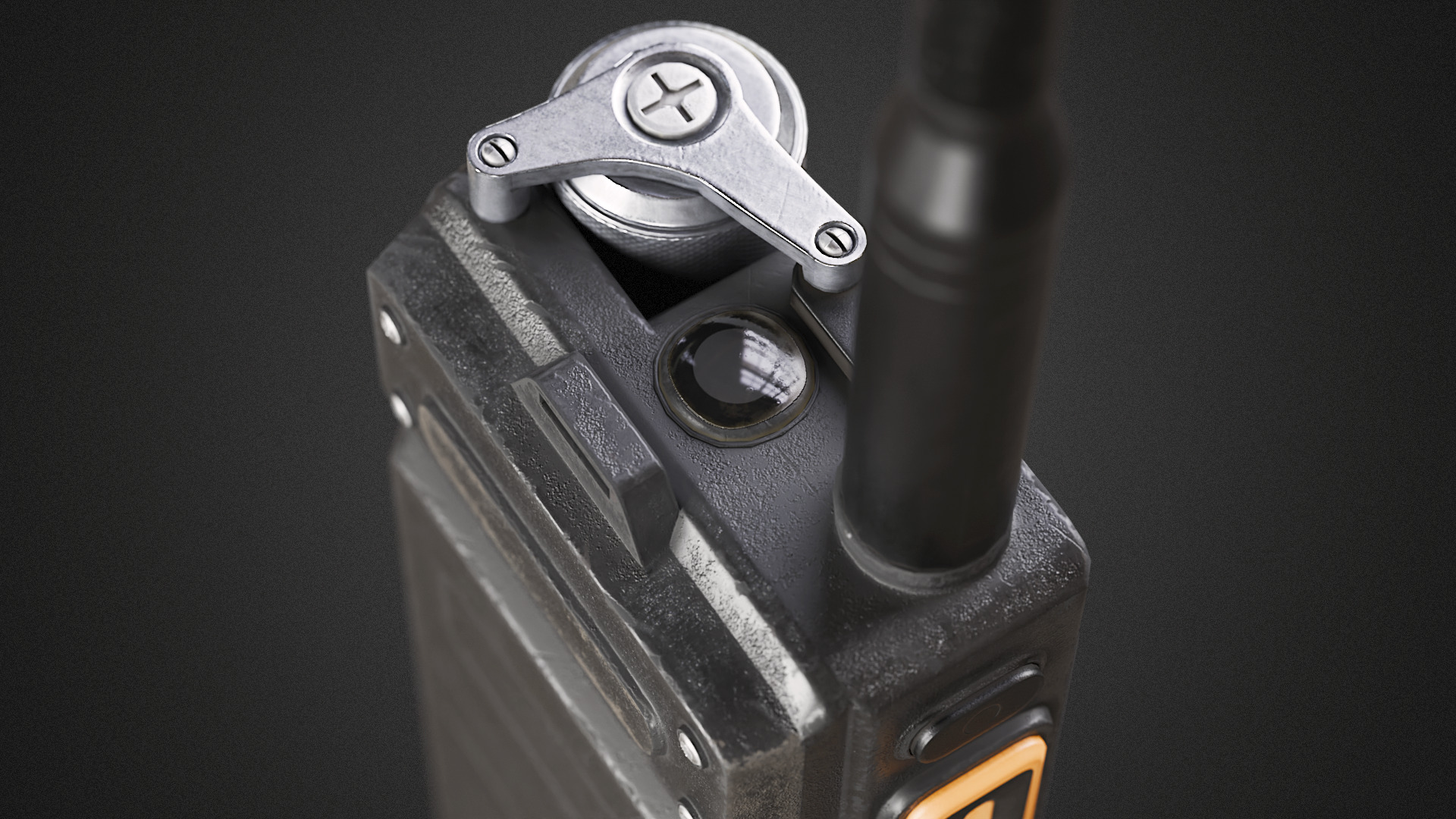 Baofeng UV-25 Max Radio Low-poly 3D model_10