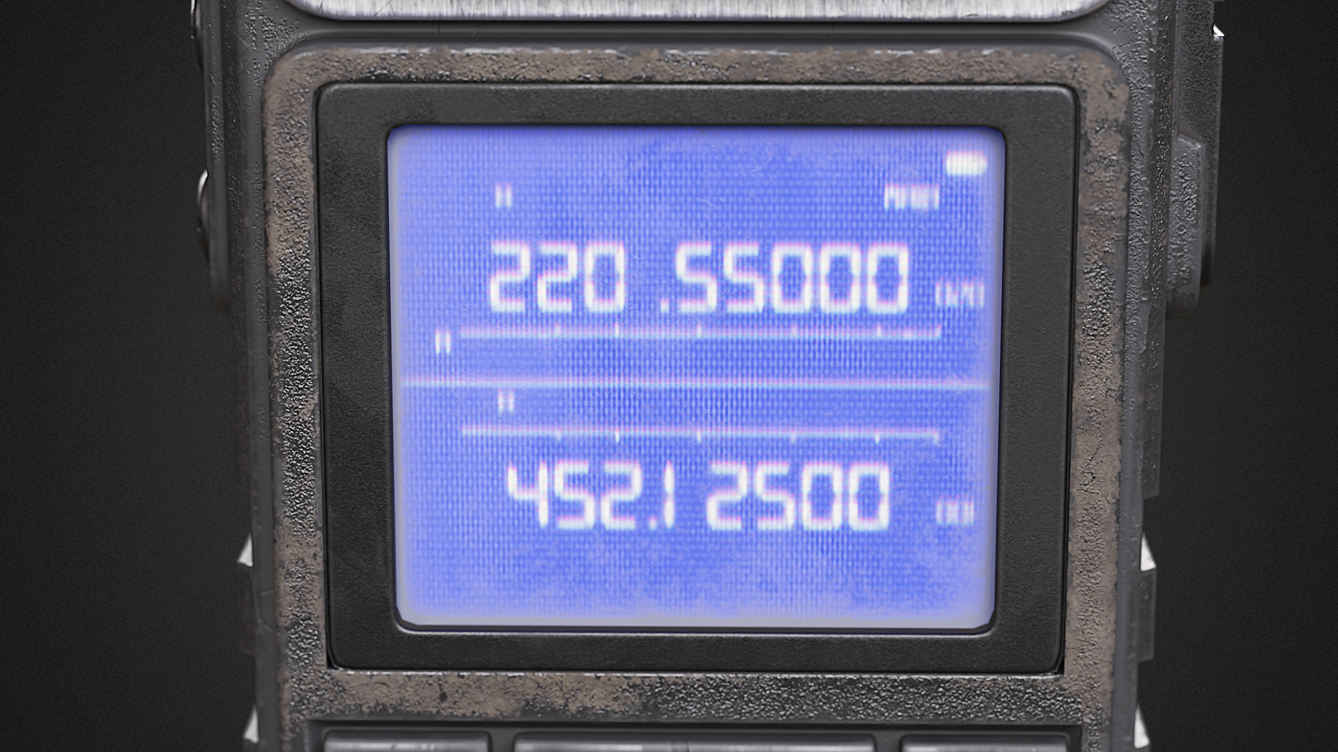 Baofeng UV-25 Max Radio Low-poly 3D model_3