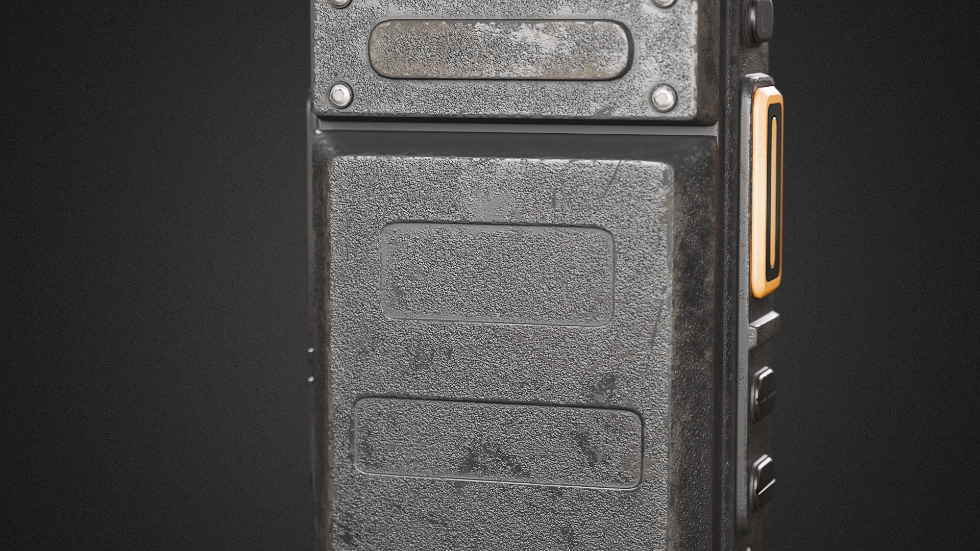 Baofeng UV-25 Max Radio Low-poly 3D model_4