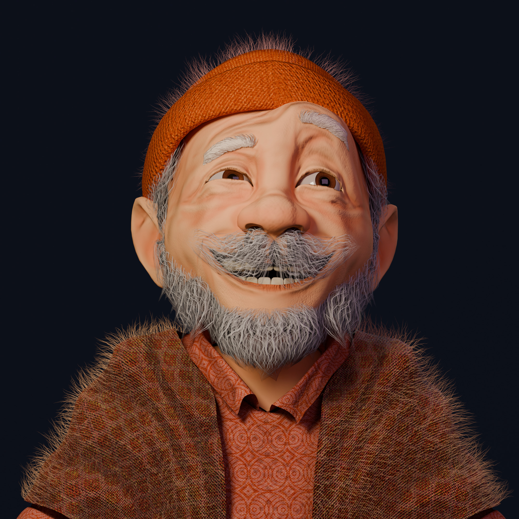 The Fa Family Stylized RPG Characters and Village World Pack Low-poly 3D model_24