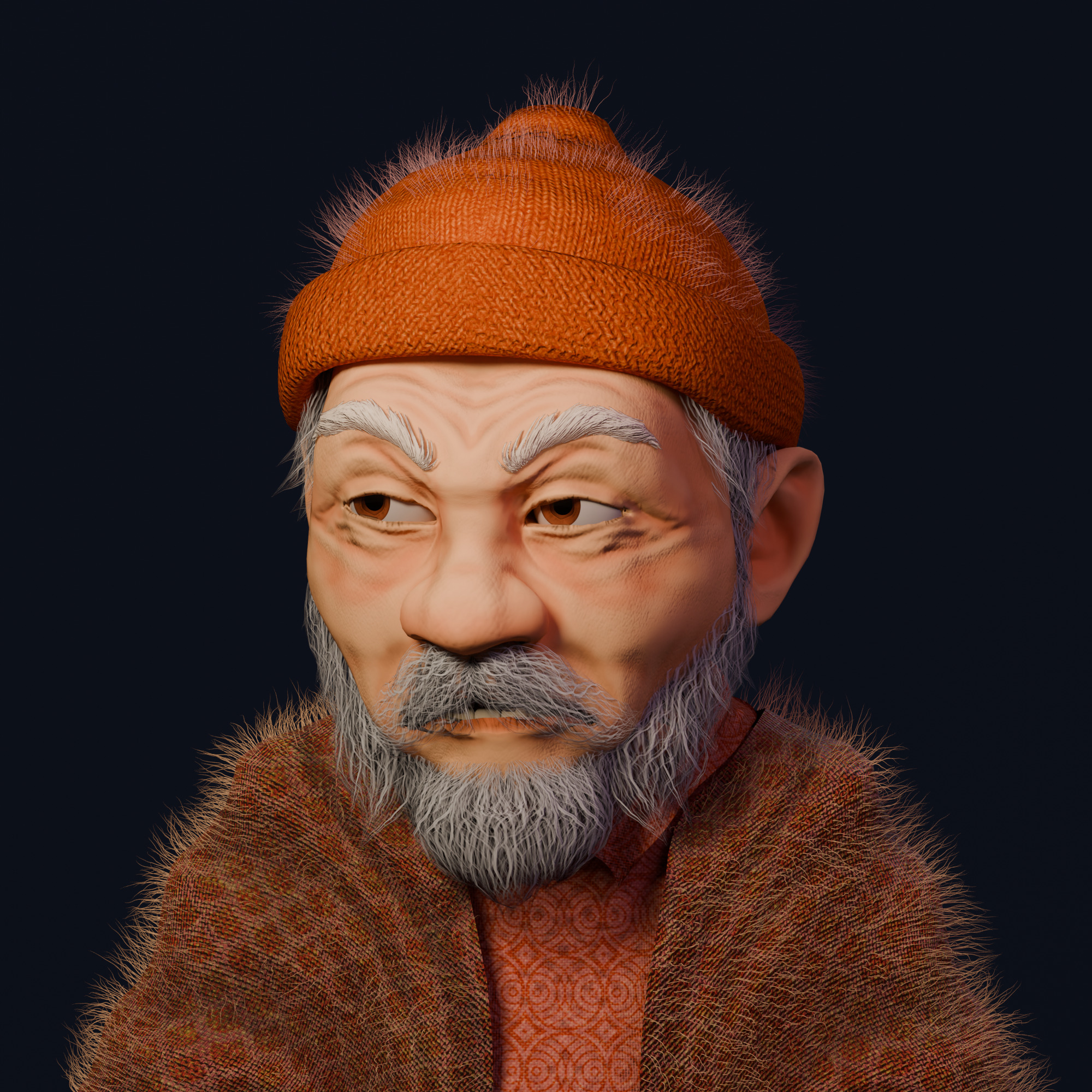 The Fa Family Stylized RPG Characters and Village World Pack Low-poly 3D model_21