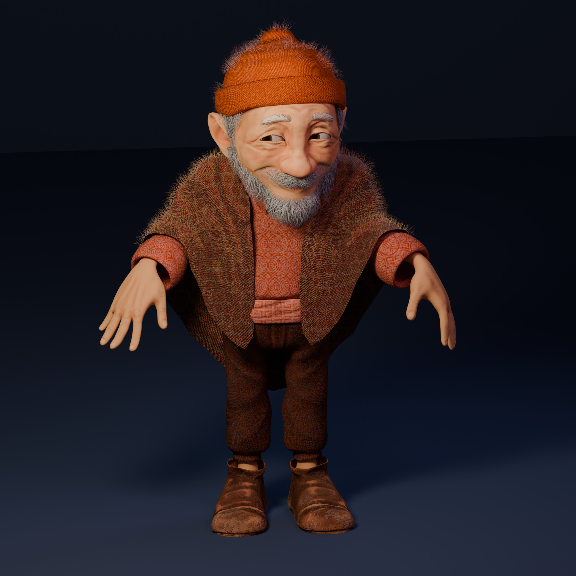 The Fa Family Stylized RPG Characters and Village World Pack Low-poly 3D model_20
