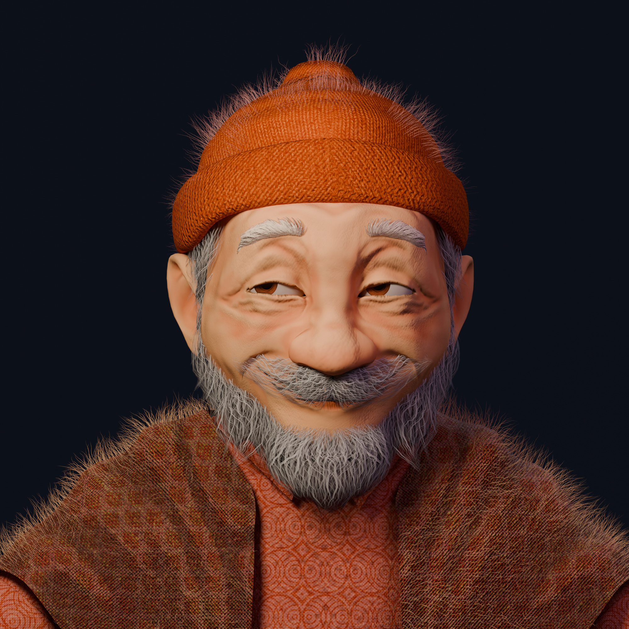 The Fa Family Stylized RPG Characters and Village World Pack Low-poly 3D model_22