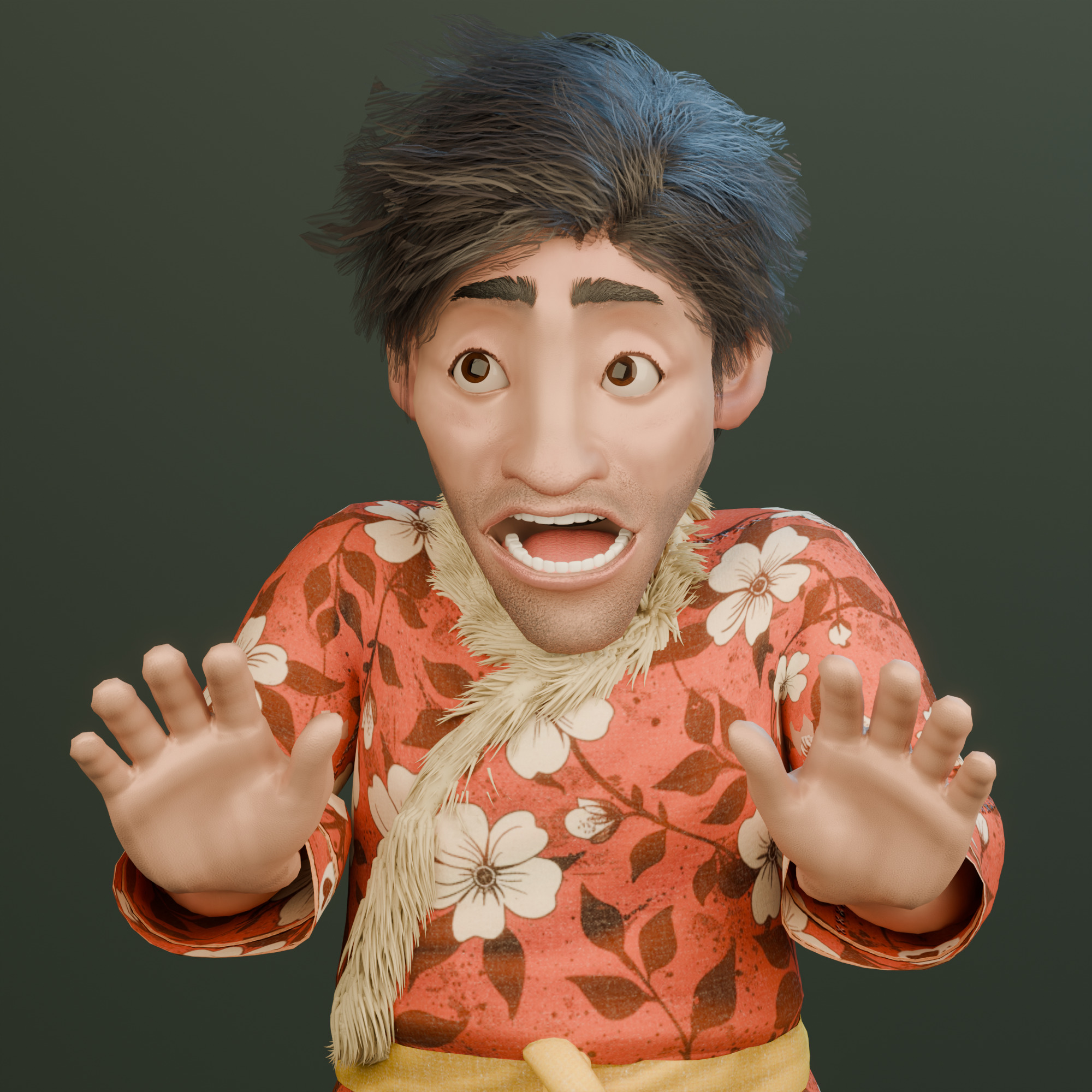 The Fa Family Stylized RPG Characters and Village World Pack Low-poly 3D model_6