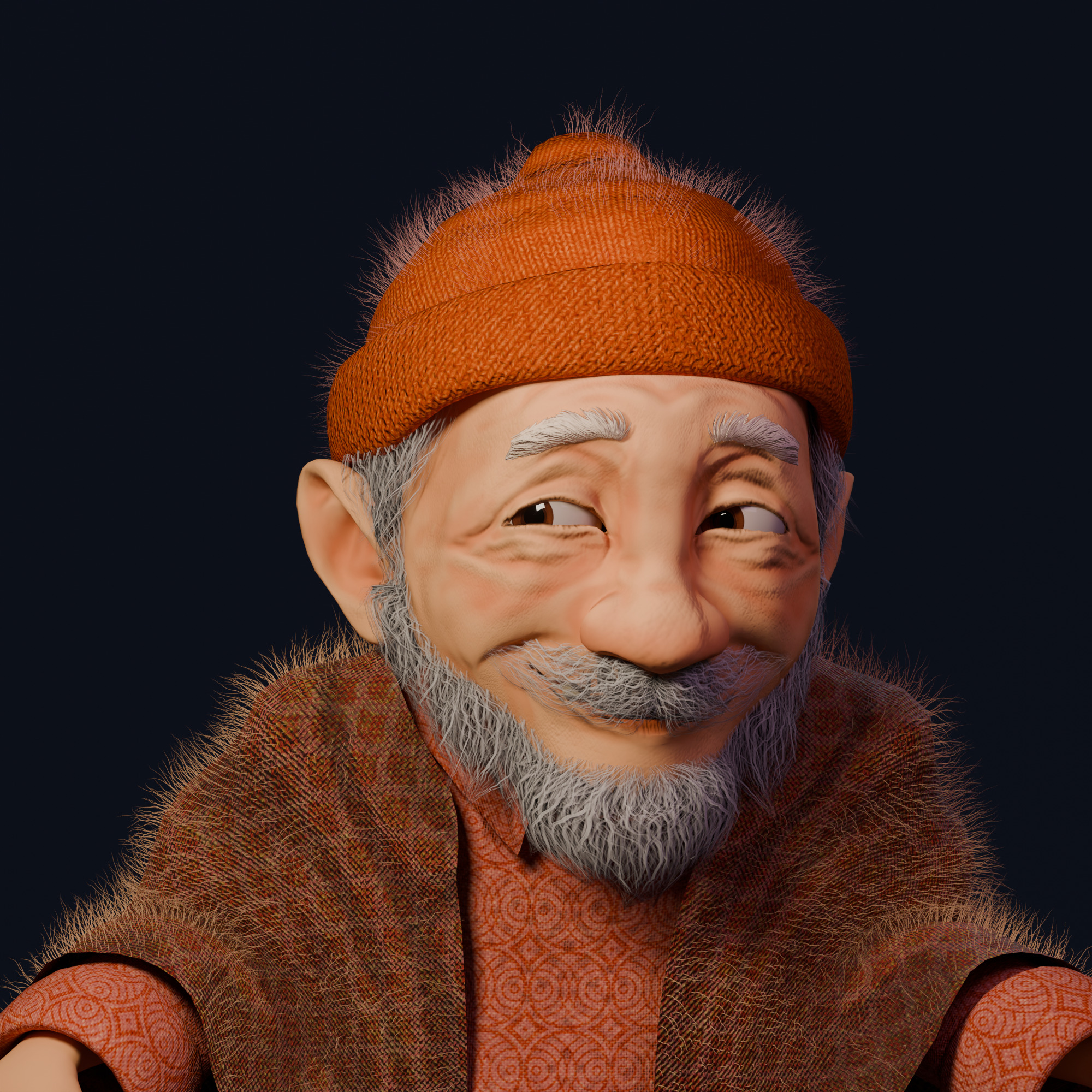 The Fa Family Stylized RPG Characters and Village World Pack Low-poly 3D model_25