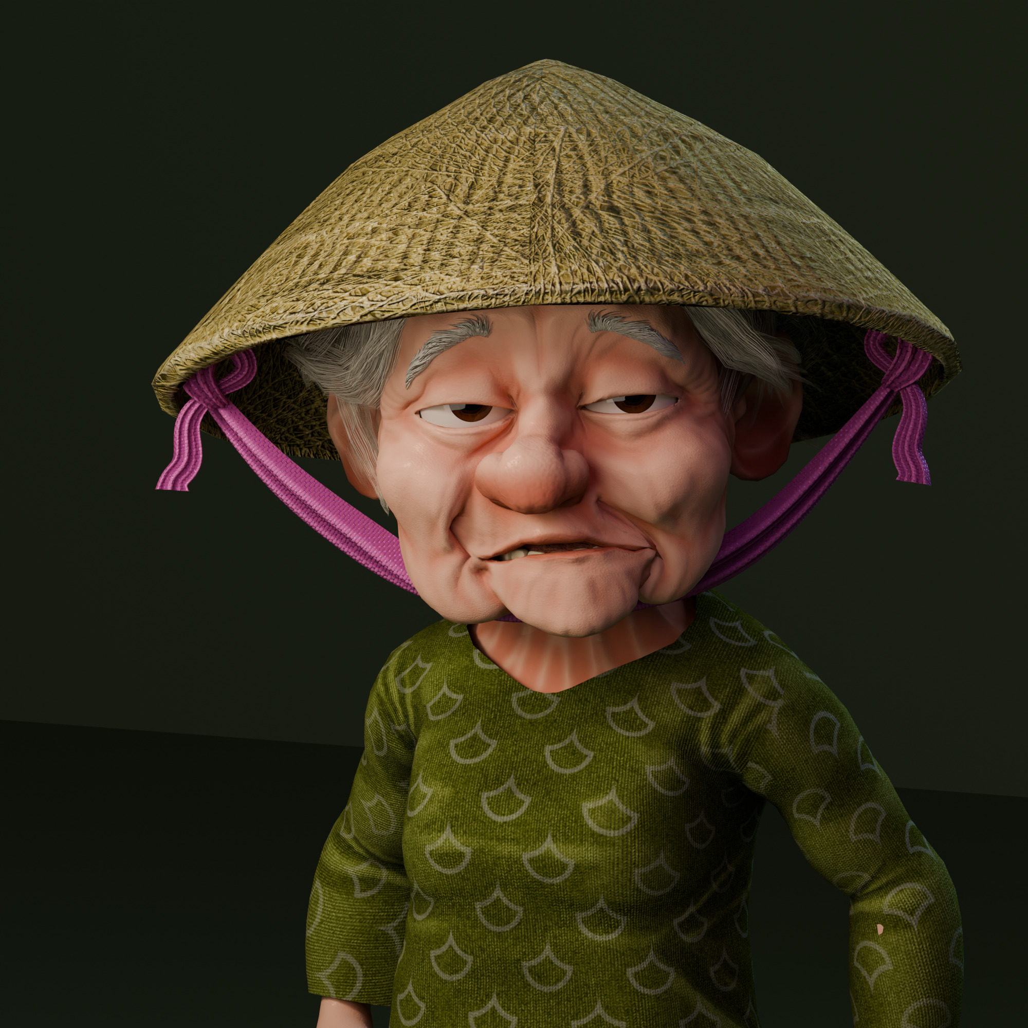 The Fa Family Stylized RPG Characters and Village World Pack Low-poly 3D model_41