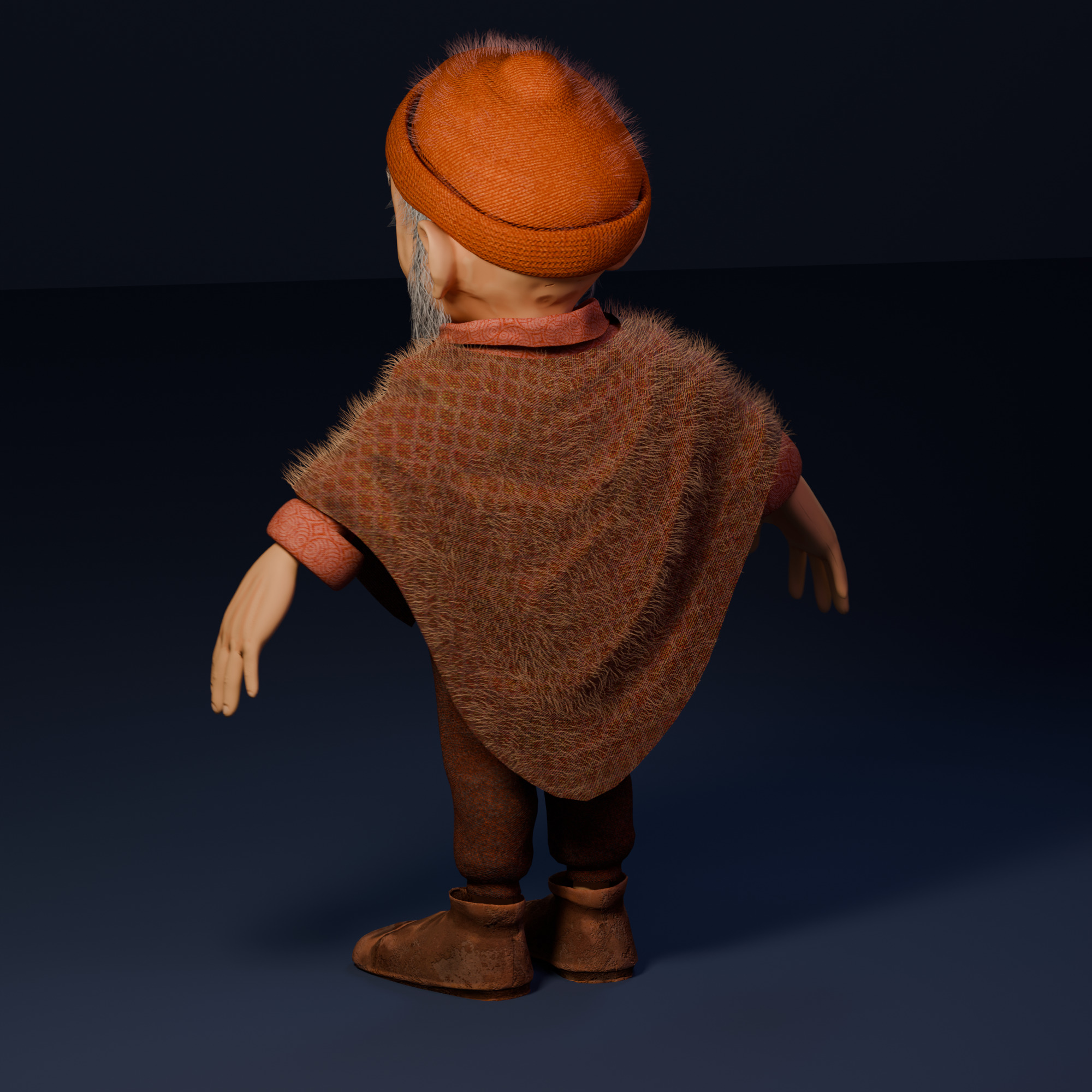 The Fa Family Stylized RPG Characters and Village World Pack Low-poly 3D model_23