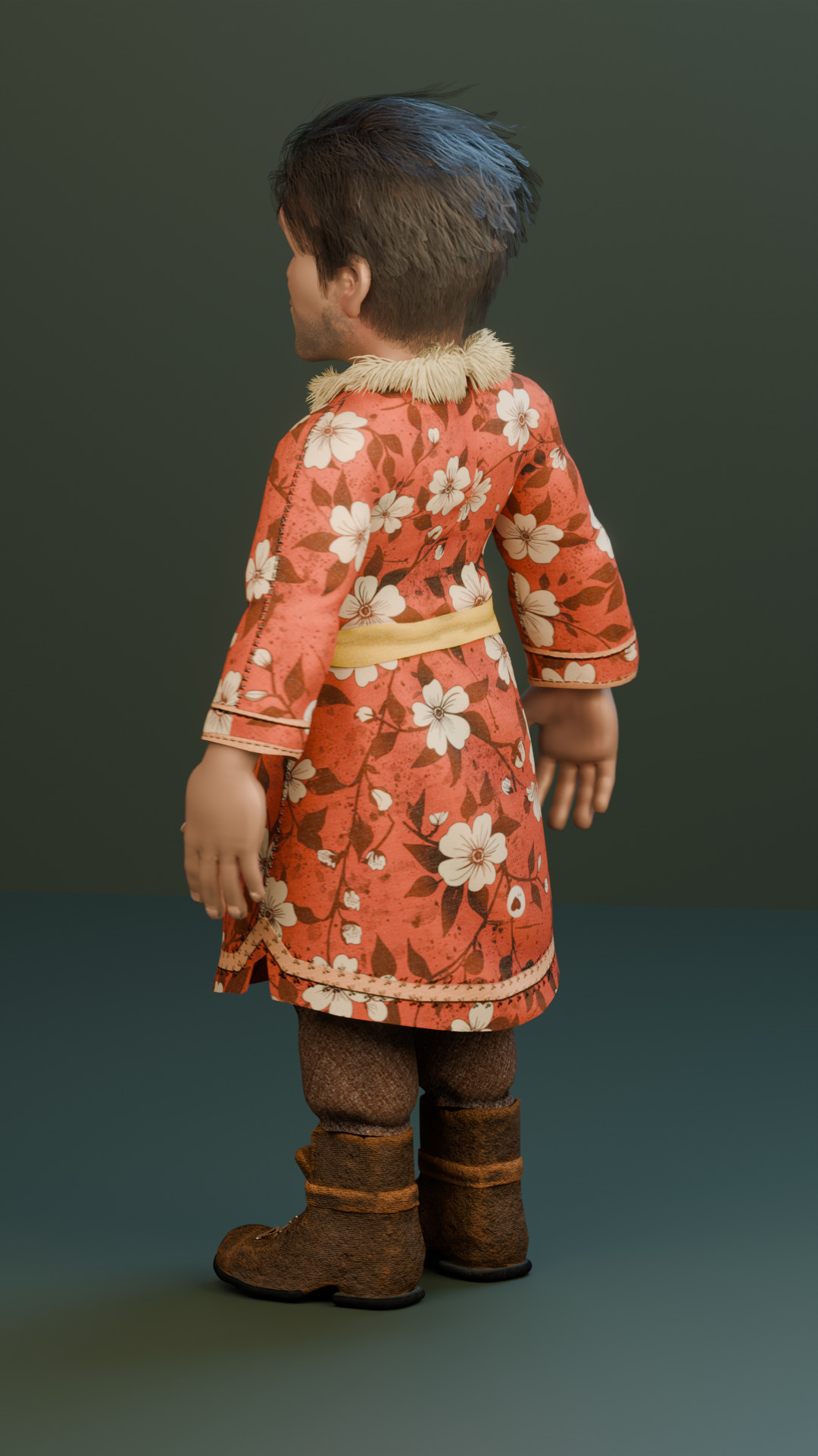 The Fa Family Stylized RPG Characters and Village World Pack Low-poly 3D model_4