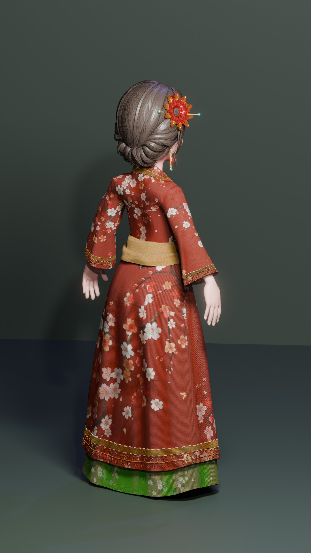 The Fa Family Stylized RPG Characters and Village World Pack Low-poly 3D model_15