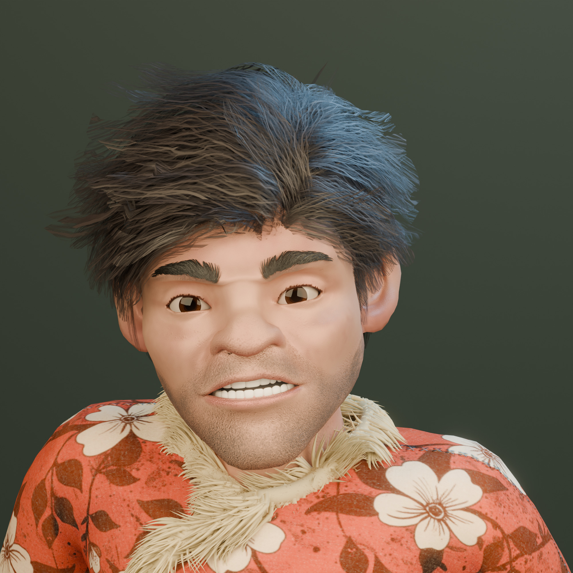 The Fa Family Stylized RPG Characters and Village World Pack Low-poly 3D model_7