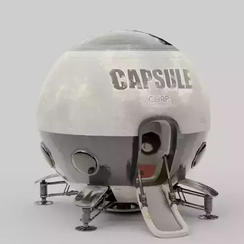 Capsule Corp Space Pod