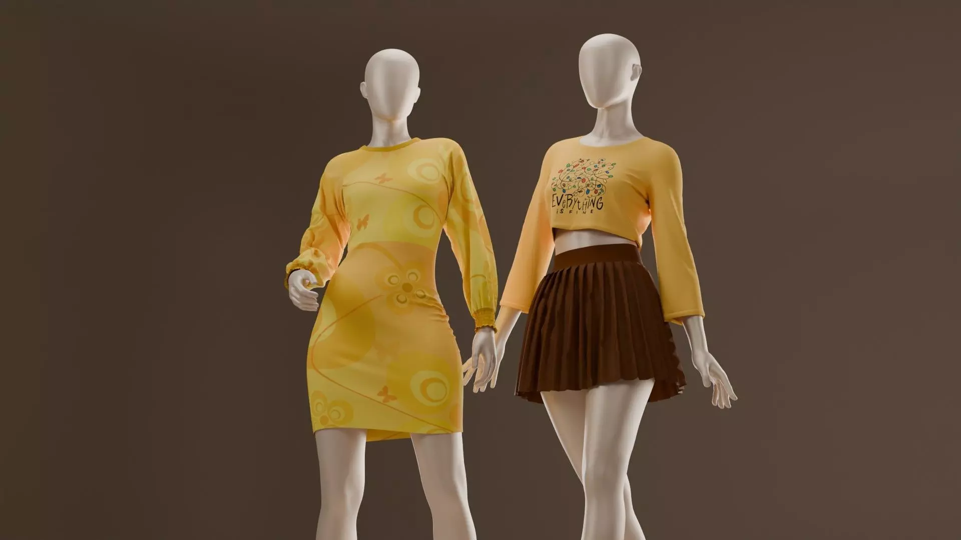 Mannequin 02 3D model_0