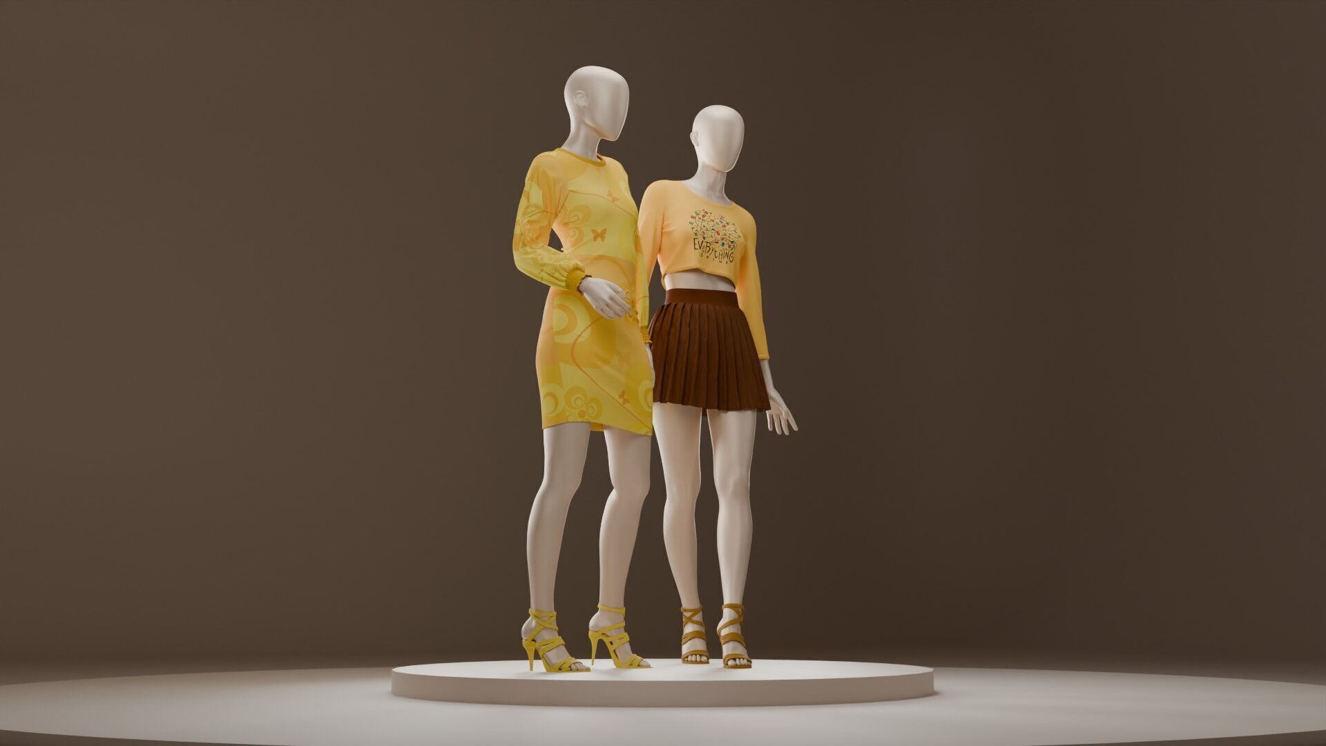 Mannequin 02 3D model_5
