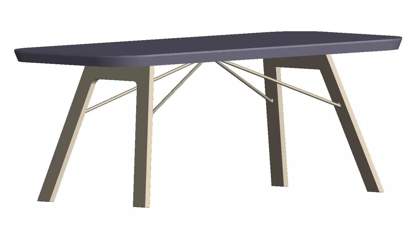 modern conference table 2 - armg  3D print model_0
