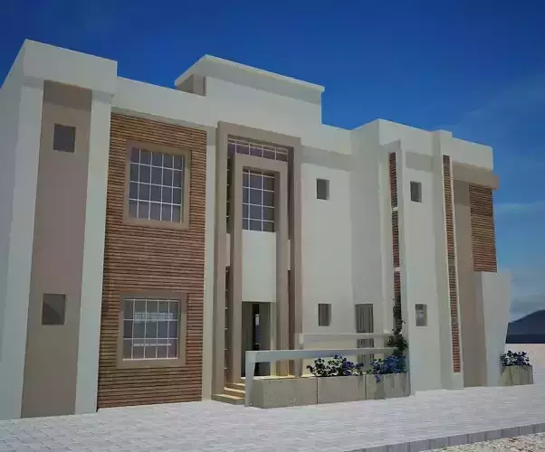 Contemporary Villa Design Project A96 DWG Only