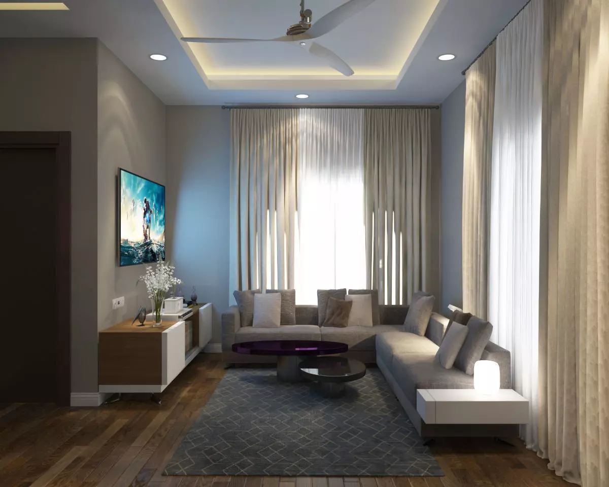 Restaurant Interior Design Project A94 DWG and Renders 3D model_0