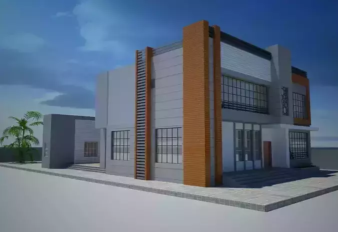 Contemporary Villa Design Project A90 DWG SketchUp