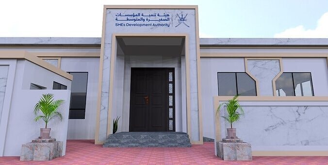 Public Building Design Project A85 DWG SketchUp 3D model