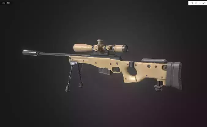 sniper rifle