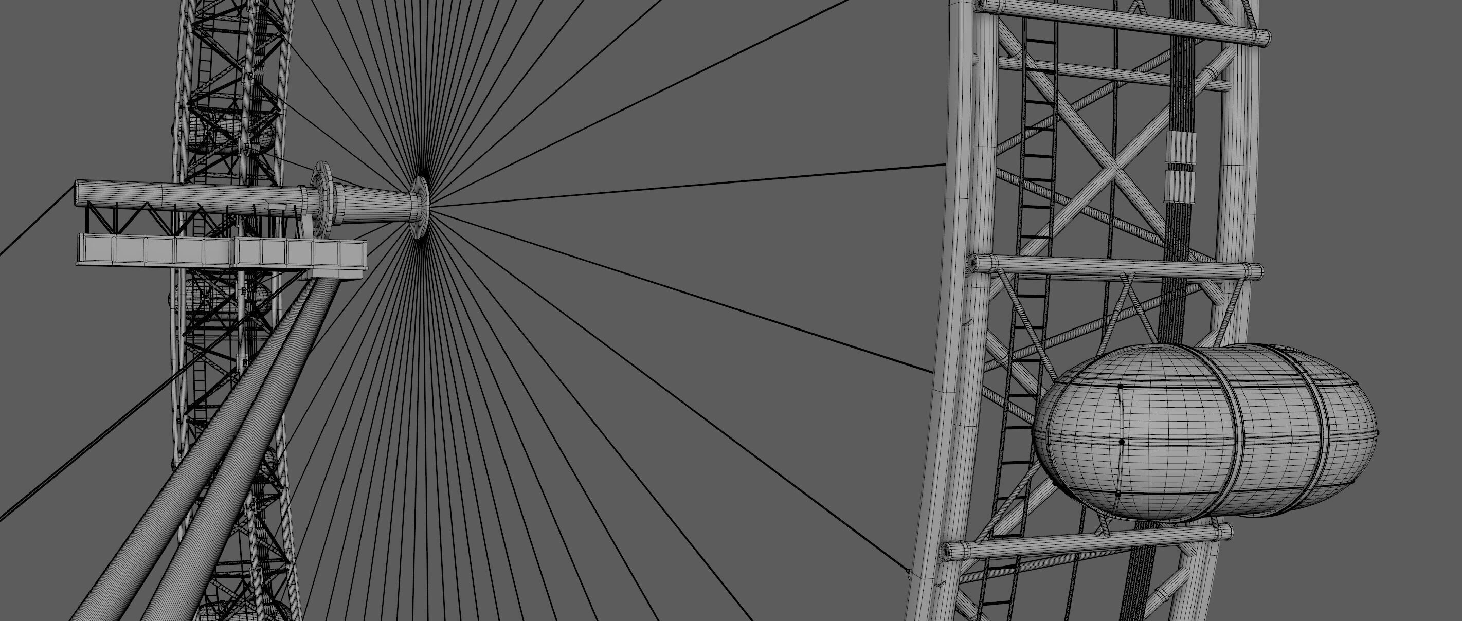 London Eye 3D model_18