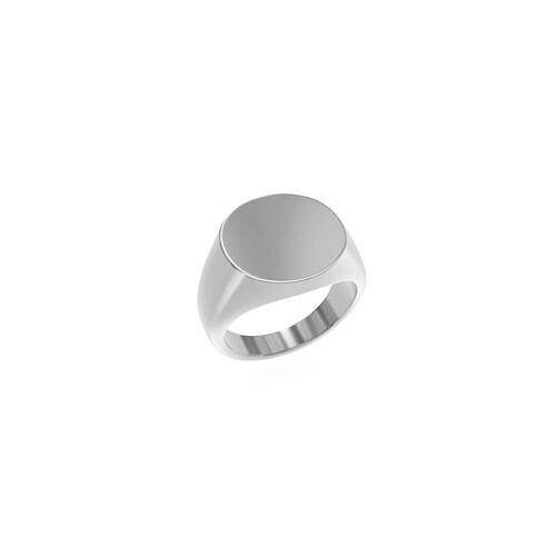 15mm Round Smooth and Engraveable Ring 3d Model 3D print model