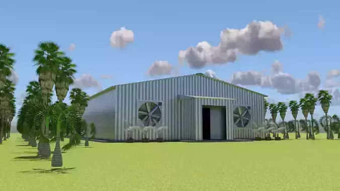 Compact Metal Structure House Design A78