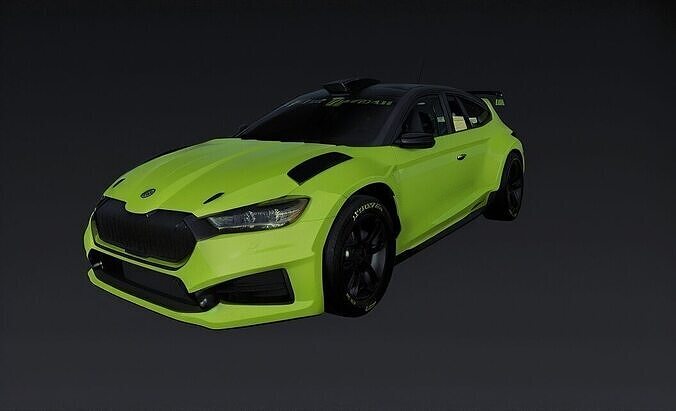 Elegant and Classic Car 3d model Low-poly 3D model