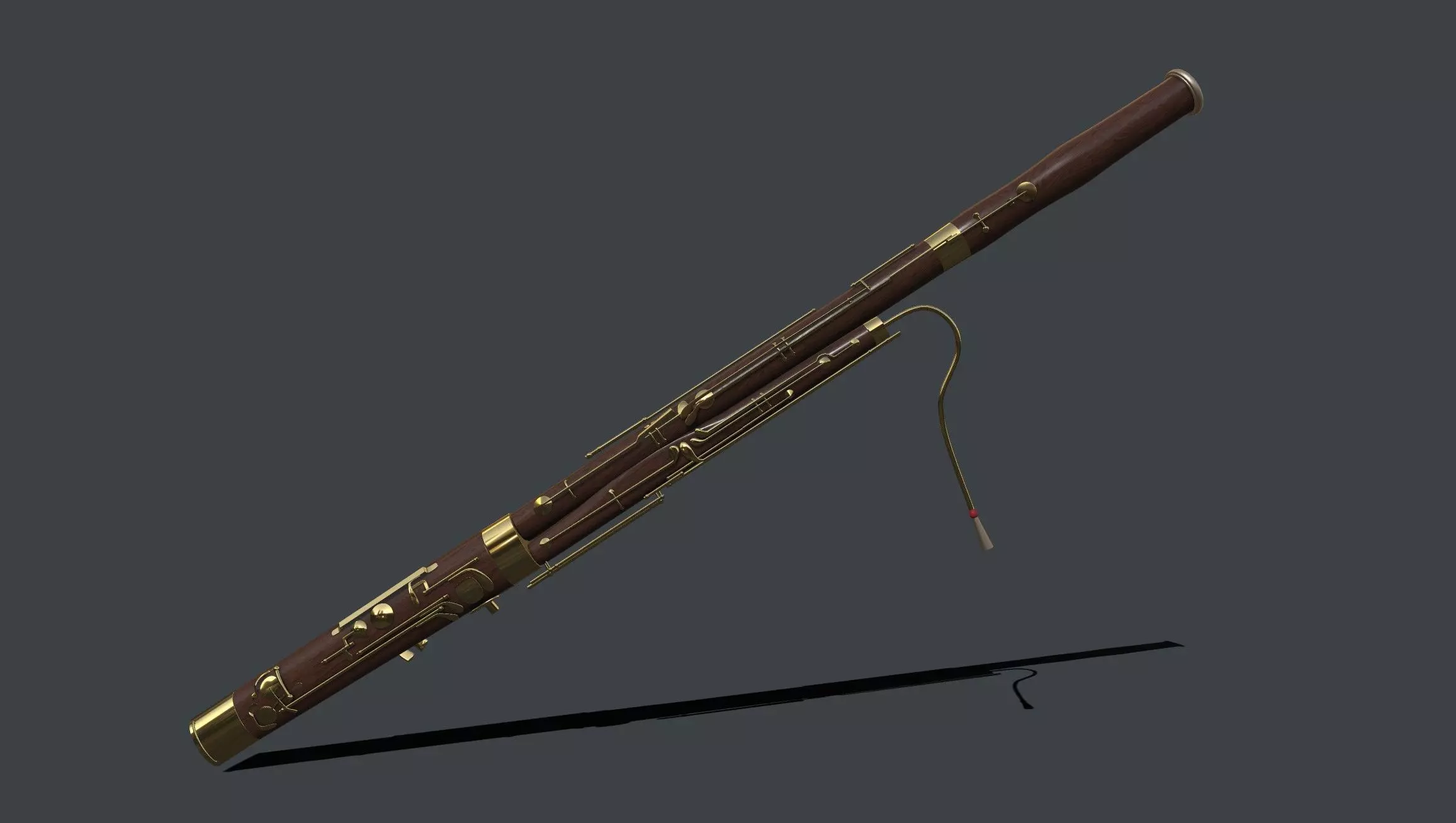 Bassoon 3D model_0