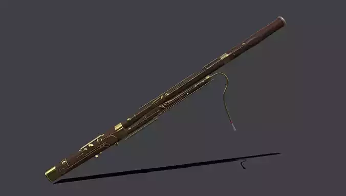 Bassoon 3D model