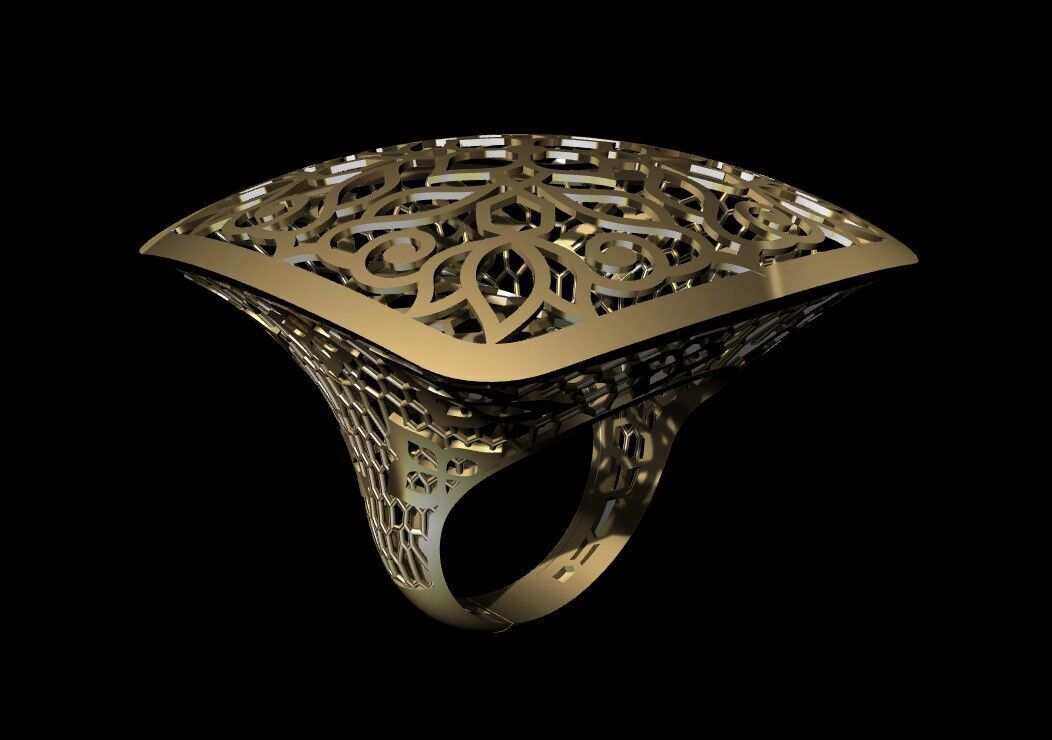 Umbrella Ring 3D print model_5