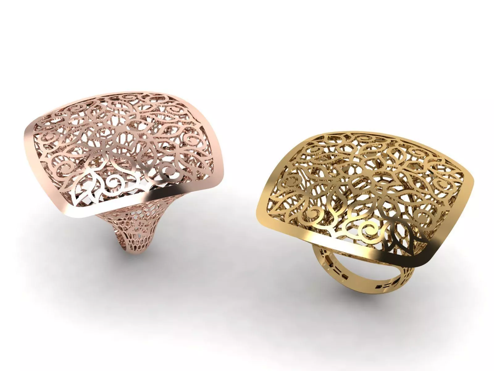 Umbrella Ring 3D print model_0